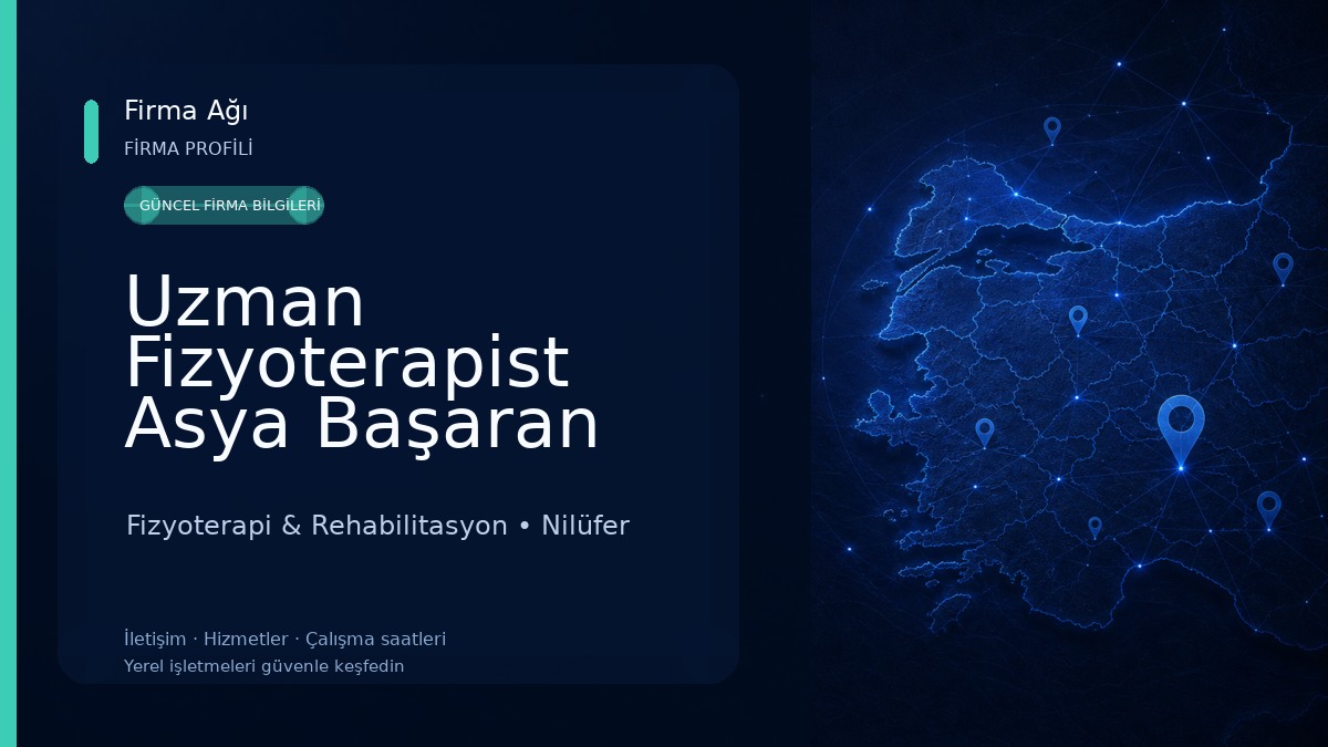 Uzman Fizyoterapist Asya Başaran Kayropraktik Skolyoz Fizyoterapi & Rehabilitasyon