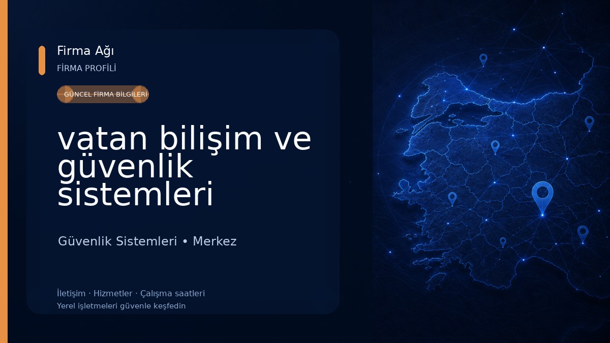 vatan bilişim ve güvenlik sistemleri 