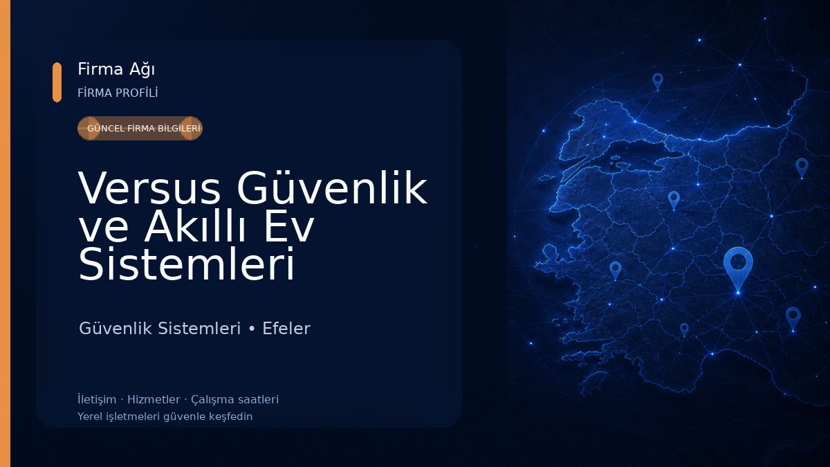 Versus Güvenlik ve Akıllı Ev Sistemleri Güvenlik Sistemleri