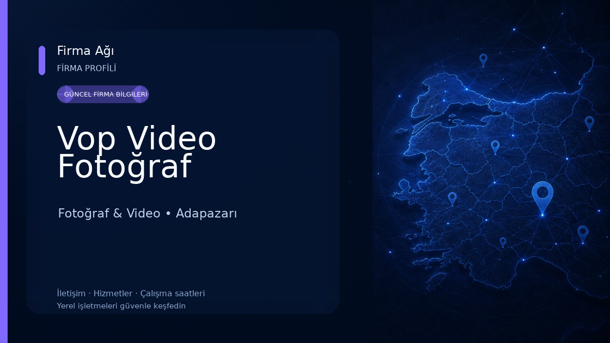 Vop Video Fotoğraf Fotoğraf & Video