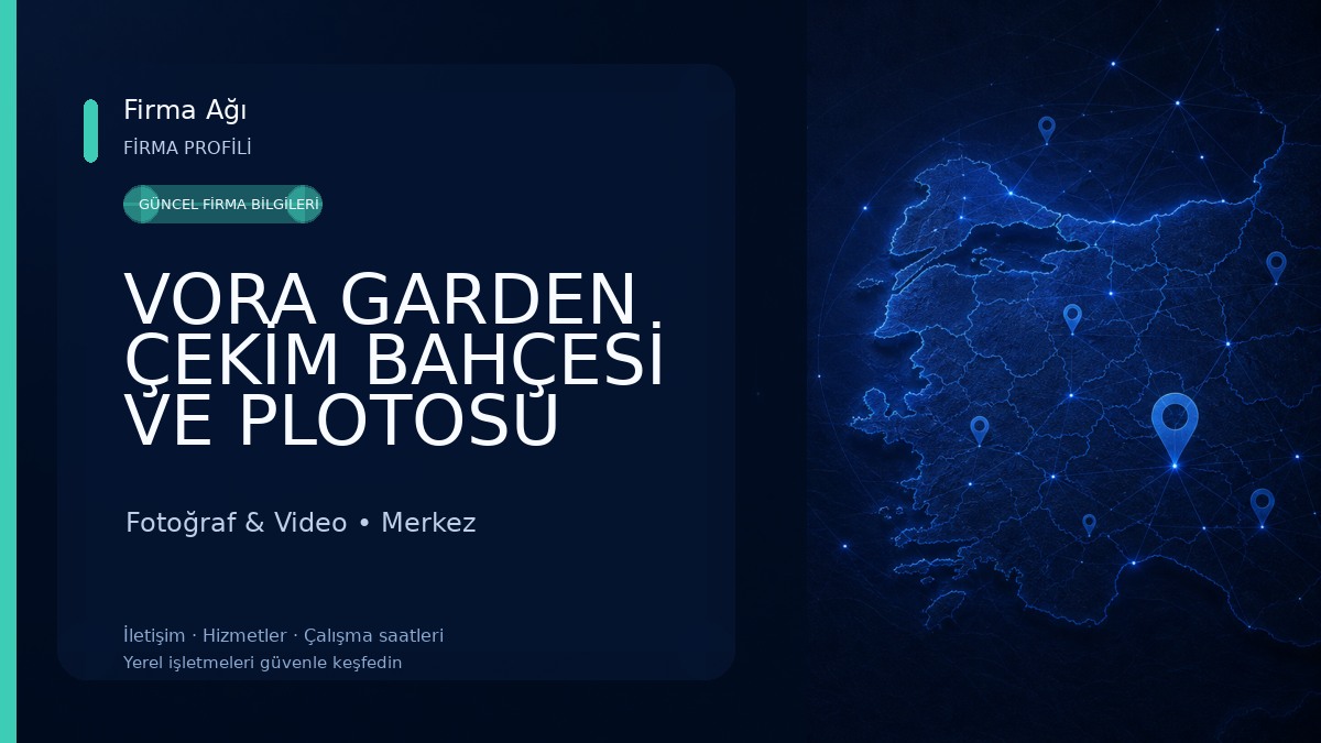 VORA GARDEN ÇEKİM BAHÇESİ VE PLOTOSU Fotoğraf & Video