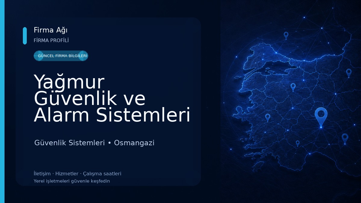 Yağmur Güvenlik ve Alarm Sistemleri 