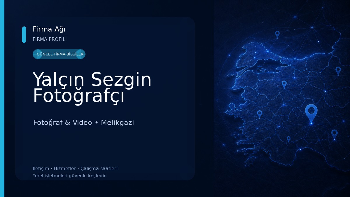 Yalçın Sezgin Fotoğrafçı Fotoğraf & Video