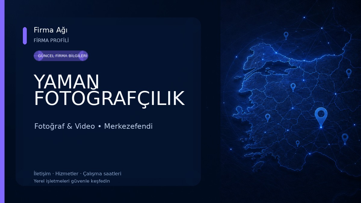 YAMAN FOTOĞRAFÇILIK 