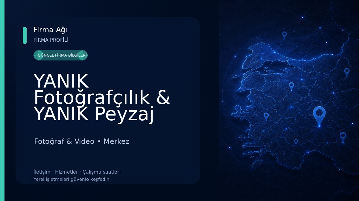 YANIK Fotoğrafçılık & YANIK Peyzaj 