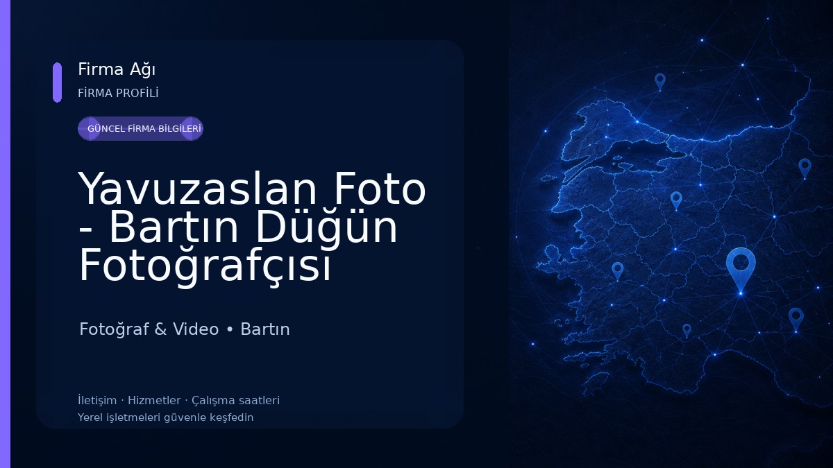 Yavuzaslan Foto - Bartın Düğün Fotoğrafçısı Fotoğraf & Video