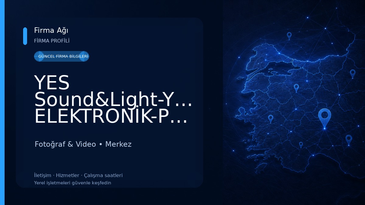 YES Sound&Light-YAKUP ELEKTRONİK-PHİLİPS SERVİS Fotoğraf & Video