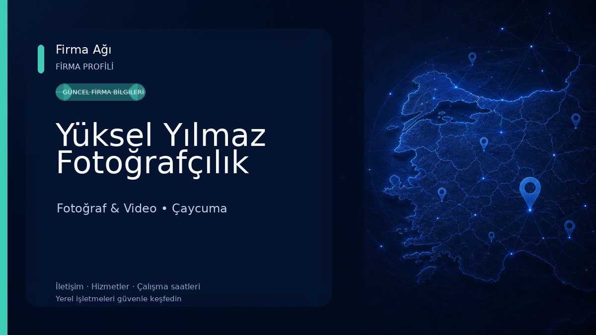 Yüksel Yılmaz Fotoğrafçılık