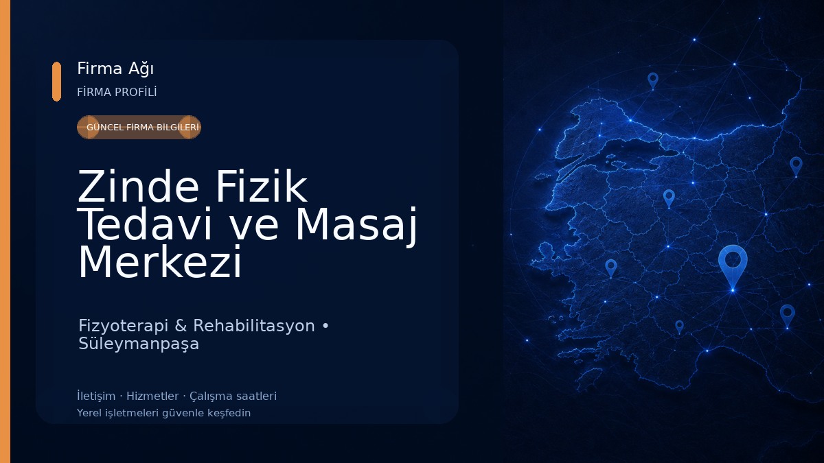 Zinde Fizik Tedavi ve Masaj Merkezi Fizyoterapi & Rehabilitasyon