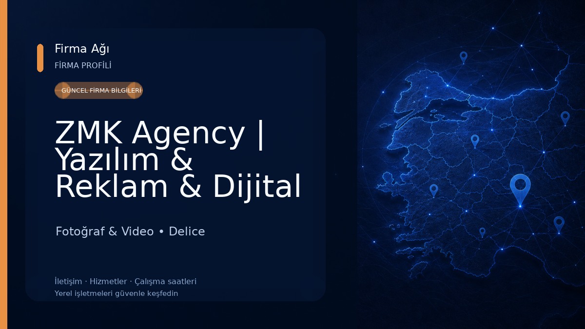 ZMK Agency | Yazılım & Reklam & Dijital Dönüşüm 